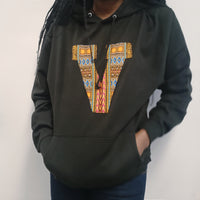 VICTORIA Black Hooded Sweater