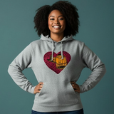 sweater FLY handstitched print