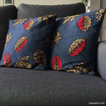 Colourful Decorative Cushions - wax print