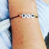 Unique 'BLM' Bracelet
