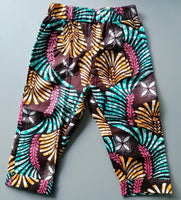 Colourful Kids Pants - Wax Print