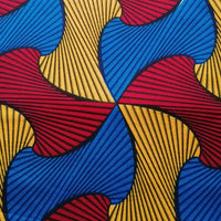 Colourful Vlisco Wax Fabric