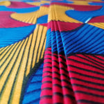 Colourful Vlisco Wax Fabric