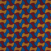 Colourful Vlisco Wax Fabric