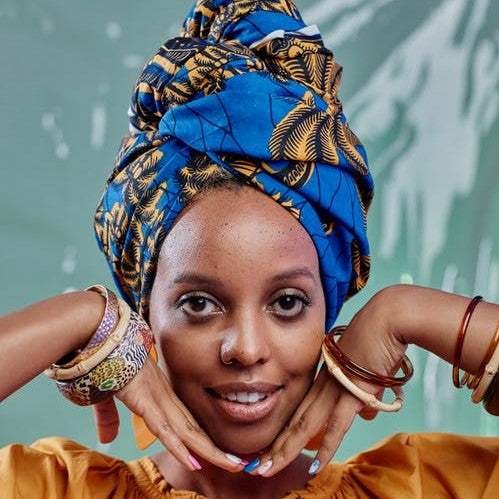 Colourful Headwrap/Turban - Wax African Print